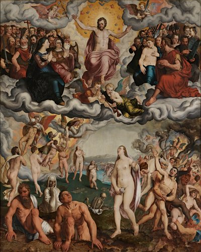 Viimeinen tuomio, 1551. tekijältä Pieter Pourbus