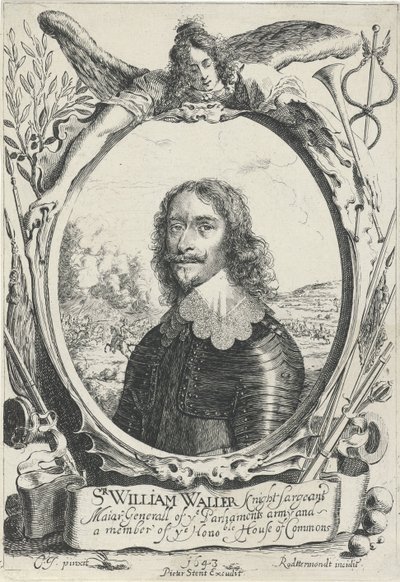 Muotokuva Sir William Wallerilta tekijältä Pieter Rottermondt