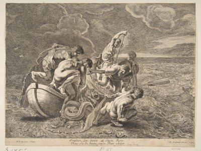 Ihmeellinen kalaluonnos, 1595-1657. tekijältä Pieter Soutman