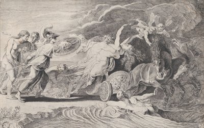 Proserpinan sieppaus, n. 1620-25. tekijältä Pieter Soutman