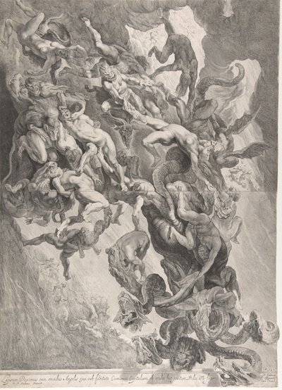 The Fall of the Damned, 1642. tekijältä Pieter Soutman