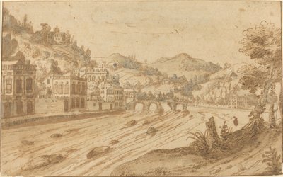 Jokinäkymä tekijältä Pieter Stevens