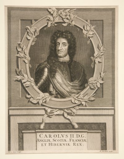 Kaarle II, Englannin kuningas (1630-1685) tekijältä Pieter Stevens van Gunst