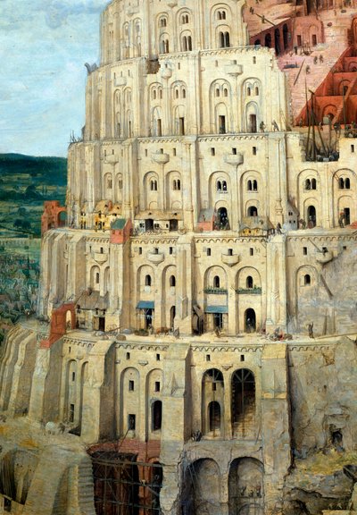Baabelin torni tekijältä Pieter Bruegel the Elder