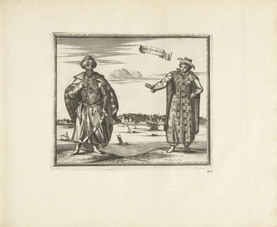 Arkangelin asukkaat, 1726 tekijältä Pieter Van der Aa