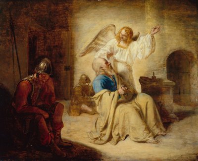 Pyhän Pietarin vapauttaminen vankilasta tekijältä Pieter de Hooch