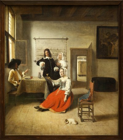 Juomari tekijältä Pieter de Hooch