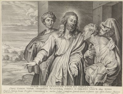 Kristus parantaa halvaantuneen tekijältä Pieter de Jode (II)