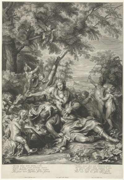 Rinaldo Armidassa tekijältä Pieter de Jode (II)