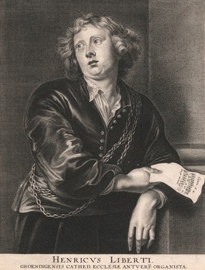 Henricus Liberti, Gröningensisin katedraali. Antwerpenin kirkko Urkuri tekijältä Pieter de Jode