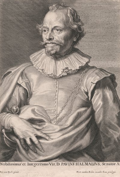 Jaloin ja kunniallisin mies, D. Paulus Halmalius, senaattori Ant. tekijältä Pieter de Jode