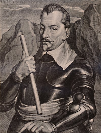 Albrecht von Wallenstein, Böömin kenraali, 1600-luku 1894 tekijältä Pieter de Jode II