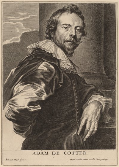 Adam de Coster tekijältä Pieter de Jode II after Sir Anthony van Dyck