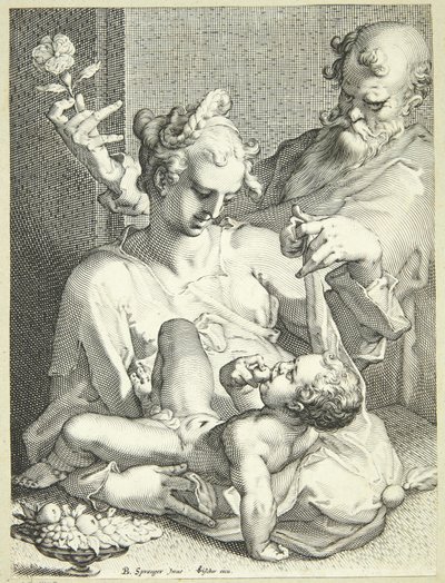 Pyhä perhe tekijältä Pieter de Jode I