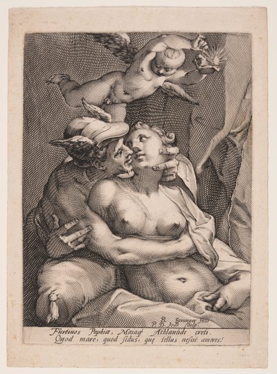 Merkurius, Venus ja Amor tekijältä Pieter de Jode I