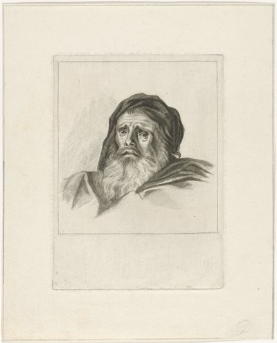 Parrakkaan miehen pää tekijältä Pieter de Mare