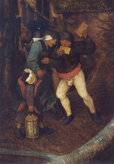 Synkkä päivä tekijältä Pieter Bruegel the Elder