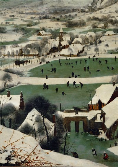 Metsästäjien paluu (maalaus) tekijältä Pieter the Elder Bruegel