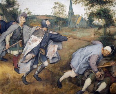 Sokeat johtavat sokeita tekijältä Pieter Bruegel the Elder