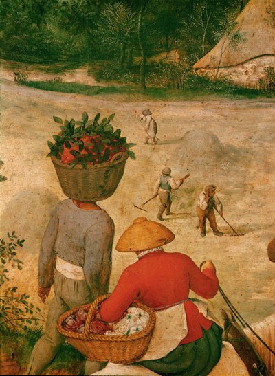 Heinänkorjuu ... (öljy tammipuulle) tekijältä Pieter the Elder Bruegel