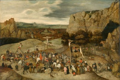 Golgata (öljy) tekijältä Pieter the Younger Brueghel