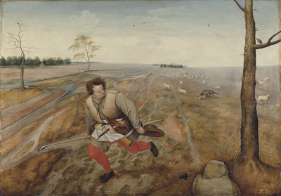 Huono paimen tekijältä Pieter Brueghel the Younger