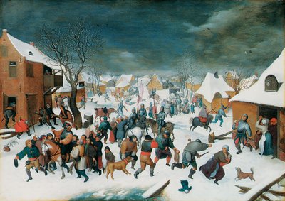 Viattomien verilöyly, 1605 tekijältä Pieter Brueghel the Younger