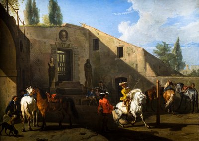 Manège tekijältä Pieter van Bloemen
