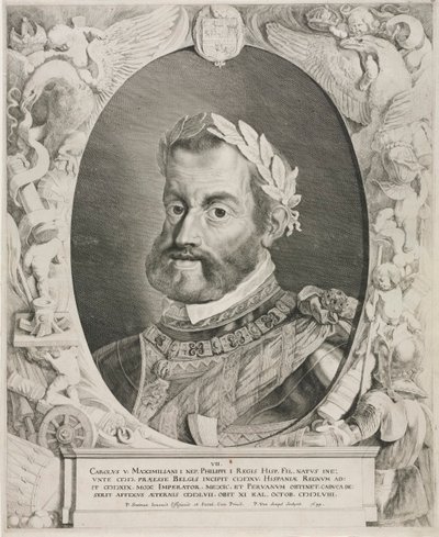 Keisari Kaarle V:n muotokuva, 1644. tekijältä Pieter van Sompel