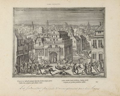 Mannen van Sodom tapasi blindheid slagenin (otsikko esineessä) Pyhät tunnukset ja molempien testamenttien tärkeimmät historiat (Oude Testament) (sarjan nimi) Kirjojen kuvia ja hahmoja (sarjan nimi) tekijältä Pieter van der Borcht (I)