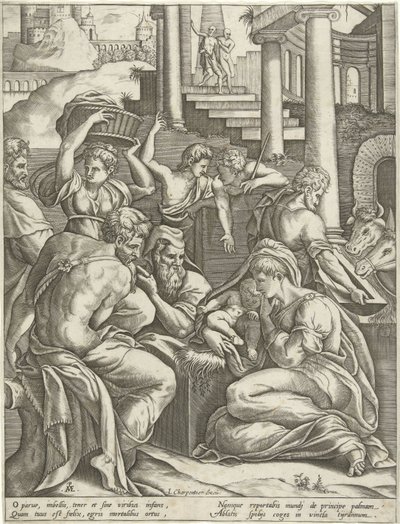 Paimenten palvonta tekijältä Pieter van der Heyden