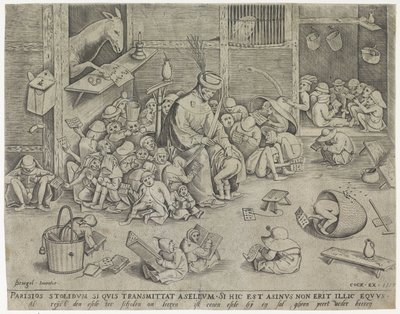 Aasi koulussa tekijältä Pieter van der Heyden