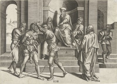 Johannes Kastajan vangitseminen tekijältä Pieter van der Heyden