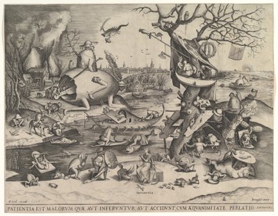 Patience Patience, 1557 tekijältä Pieter van der Heyden