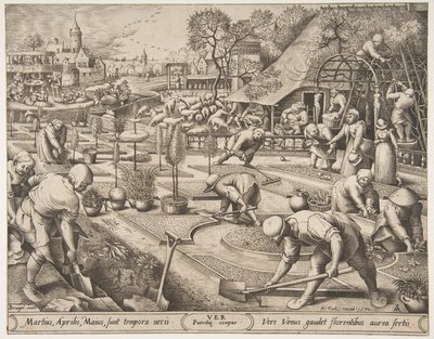 Spring Ver from The Seasons, 1570. tekijältä Pieter van der Heyden
