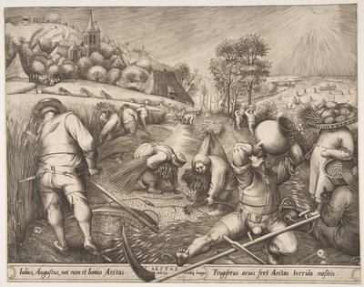 Summer Aestas sarjasta The Seasons, 1570. tekijältä Pieter van der Heyden
