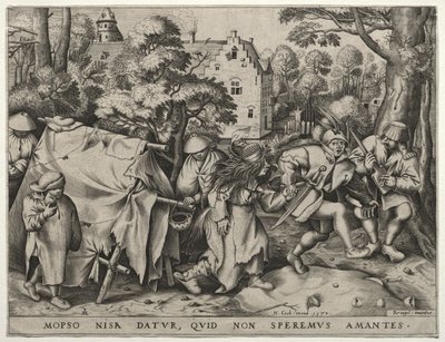 Mopsuksen ja Nisan häät 1570. tekijältä Pieter van der Heyden