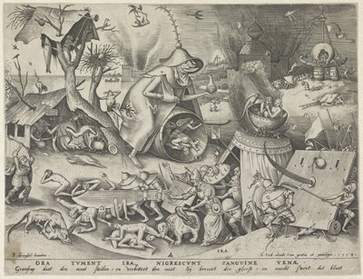 viha Ira (otsikko esineessä) Seitsemän kuolemansyntiä (sarjan nimi) tekijältä Pieter van der Heyden