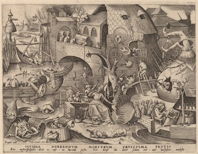 Kateus tekijältä Pieter van der Heyden after Pieter Bruegel the Elder