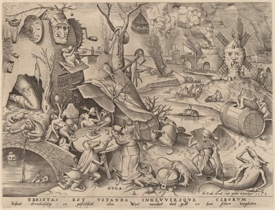 Mässäily tekijältä Pieter van der Heyden after Pieter Bruegel the Elder