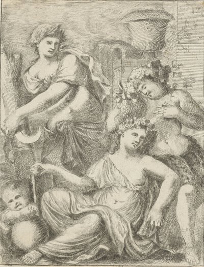 Ceres, Bacchus ja Venus tekijältä Pieter van der Plas (II)