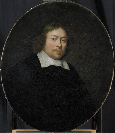 Muotokuva Gerard van Bergenistä, hollantilaisen Itä-Intian yhtiön Rotterdamin kamarin johtajasta, valittiin vuonna 1653 tekijältä Pieter van der Werff