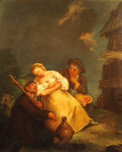 Talonpoikakohtaus, Pietro Longhi (1701-1785) tekijältä Pietro Longhi