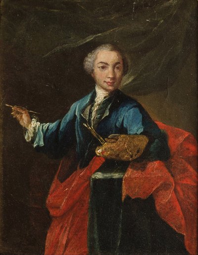 Omakuva, c. 1750. tekijältä Pietro Longhi