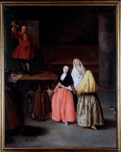 Charlatan (maalaus tekijältä Pietro Longhi