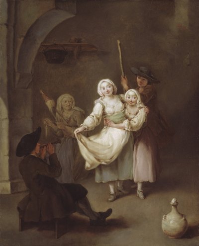 Tanssi, c. 1750. tekijältä Pietro Longhi