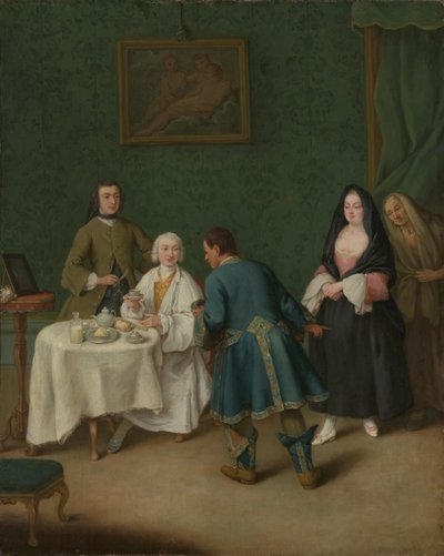 Kiusaus, 1746. tekijältä Pietro Longhi