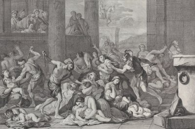 Viattomien verilöyly, 1730-50. tekijältä Pietro Monaco