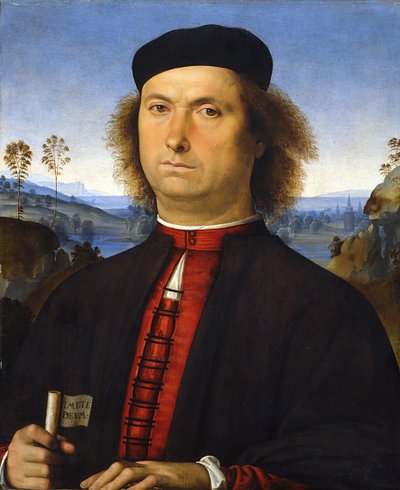 Francesco delle Operen muotokuva, 1494 tekijältä Pietro Perugino