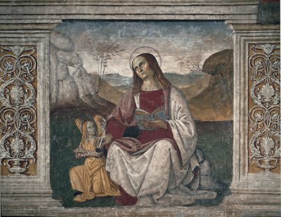 Pyhä Matteus evankelista (Fresko tekijältä Pietro Perugino